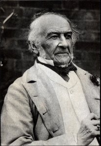 Portrait of William Ewart Gladstone, British statesman by French Photographer